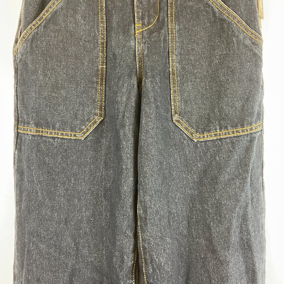 BlankNYC High Cuffed Jeans 24 Blue Dark Wash New NWT - Picture 3 of 12